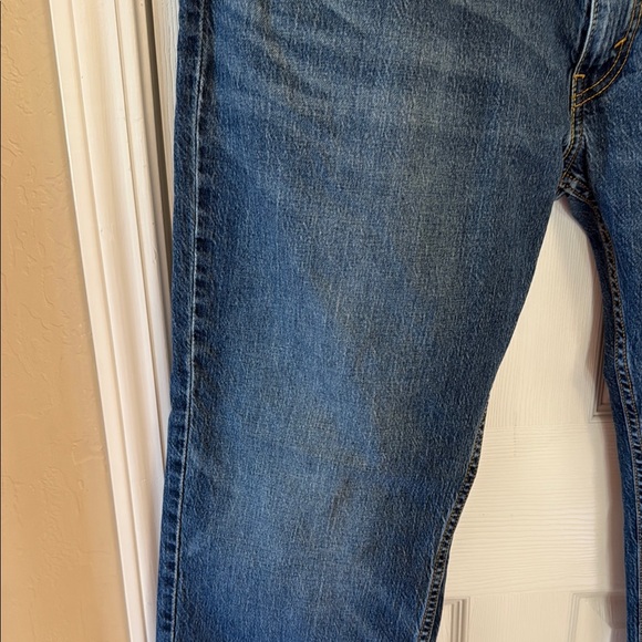 Levi's Blue Straight Jeans Classic Style - Picture 4 of 7